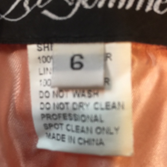 La femmeDress strapless coral strapless w/cutouts - Picture 8 of 8